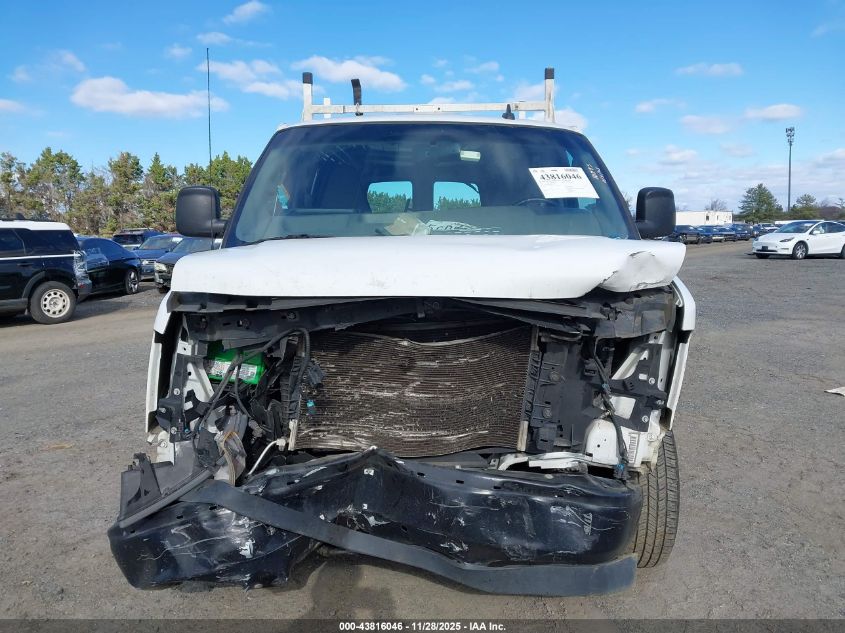 2021 Chevrolet Express Cargo Rwd 2500 Regular Wheelbase Wt VIN: 1GCWGAFP3M1249215 Lot: 43816046