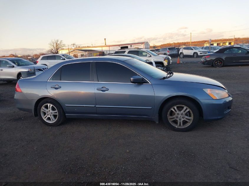 2007 Honda Accord 2.4 Ex VIN: 1HGCM56737A021515 Lot: 43816054