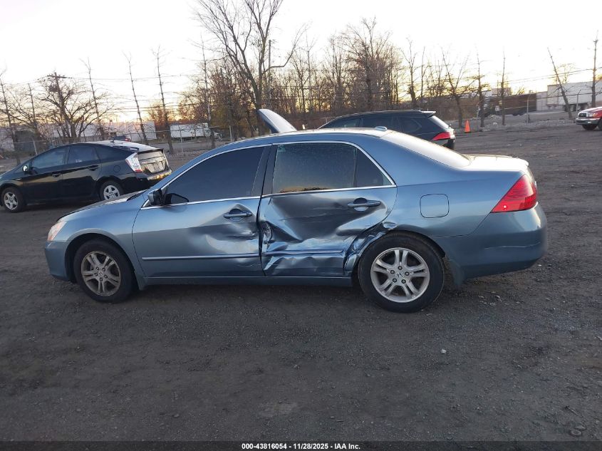 2007 Honda Accord 2.4 Ex VIN: 1HGCM56737A021515 Lot: 43816054