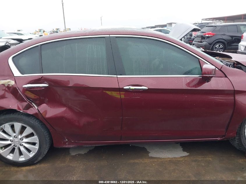 2014 Honda Accord Ex-L V-6 VIN: 1HGCR3F89EA033258 Lot: 43816063