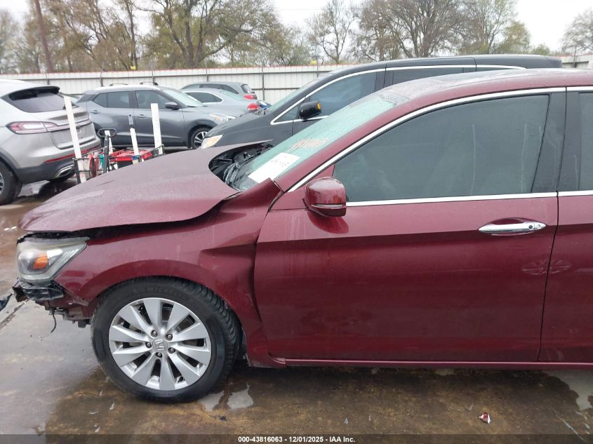 2014 Honda Accord Ex-L V-6 VIN: 1HGCR3F89EA033258 Lot: 43816063