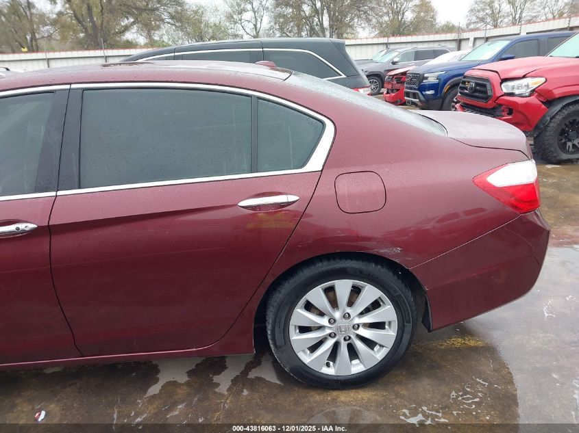 2014 Honda Accord Ex-L V-6 VIN: 1HGCR3F89EA033258 Lot: 43816063