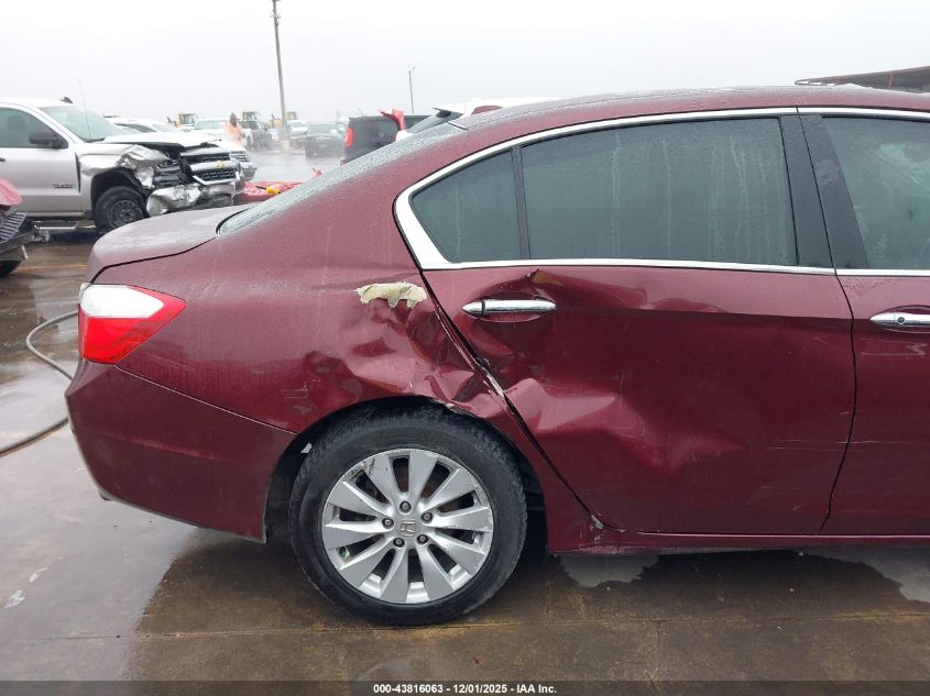 2014 Honda Accord Ex-L V-6 VIN: 1HGCR3F89EA033258 Lot: 43816063