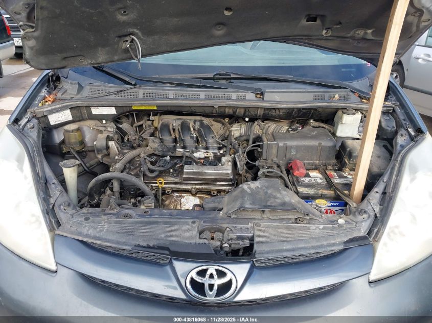 2009 Toyota Sienna Le VIN: 5TDZK23C09S287482 Lot: 43816068