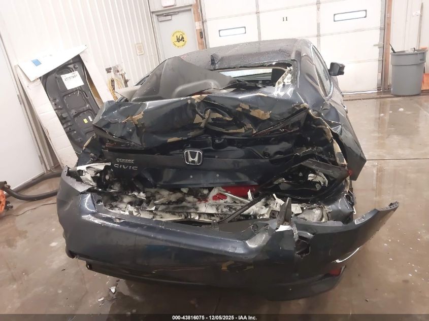 2018 Honda Civic Ex VIN: 19XFC2F73JE011729 Lot: 43816075