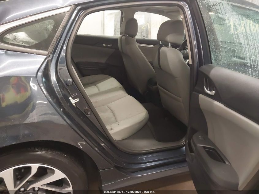 2018 Honda Civic Ex VIN: 19XFC2F73JE011729 Lot: 43816075