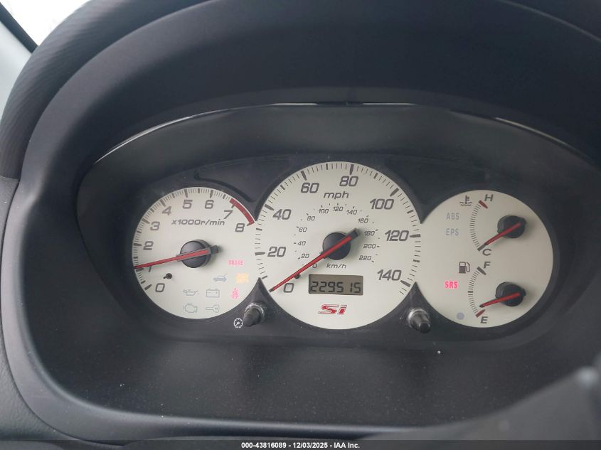 2003 Honda Civic Si VIN: SHHEP33503U406567 Lot: 43816089