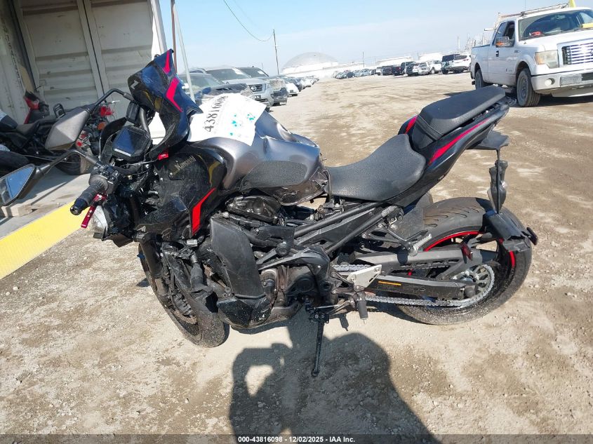 2023 Kawasaki Zr900 F VIN: ML5ZRDF18PDA61231 Lot: 43816098