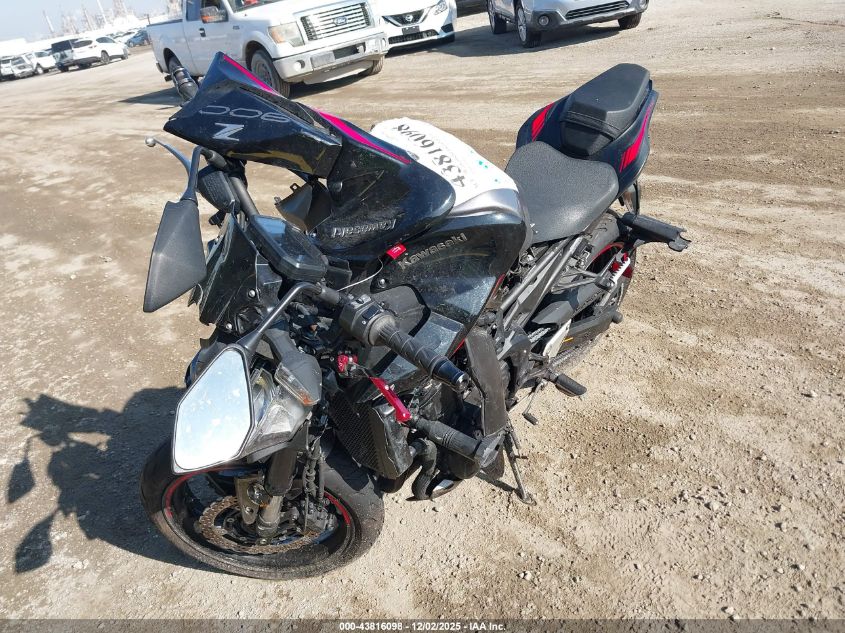 2023 Kawasaki Zr900 F VIN: ML5ZRDF18PDA61231 Lot: 43816098