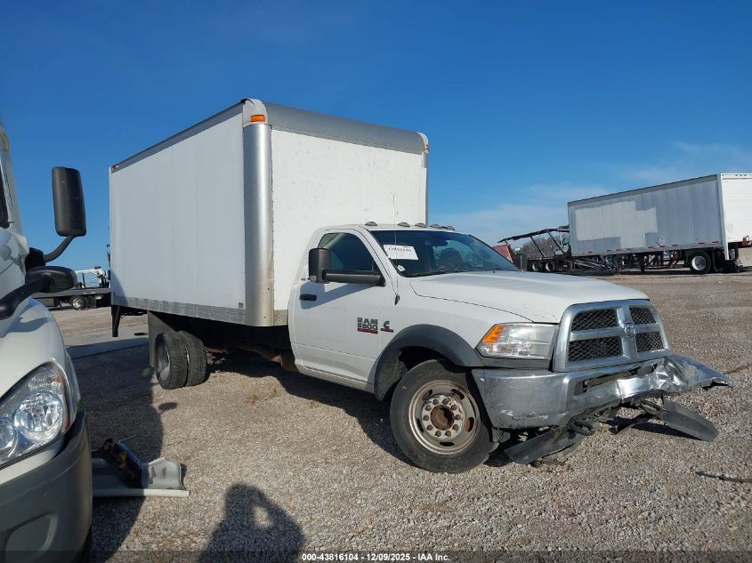 2017 Ram 5500 Chassis St/Slt VIN: 3C7WRMDL0HG768552 Lot: 43816104