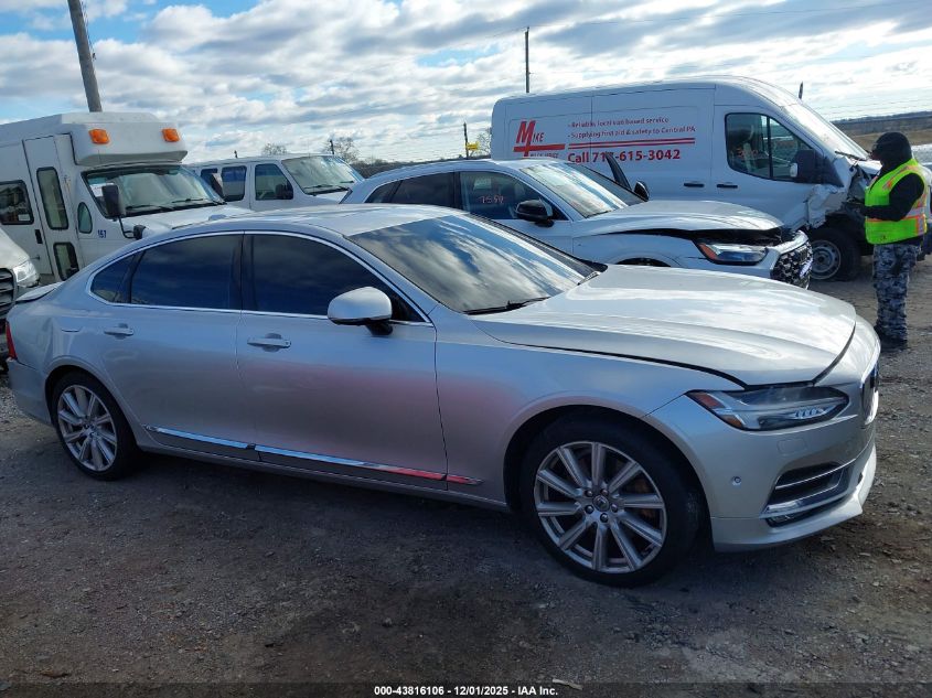 2018 Volvo S90 T6 Inscription VIN: LVY992ML3JP021326 Lot: 43816106