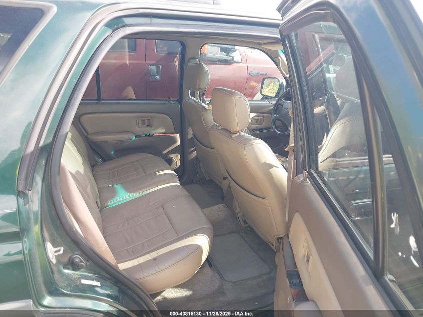 2000 Toyota 4Runner Sr5 V6 VIN: JT3GN86R2Y0175726 Lot: 43816130