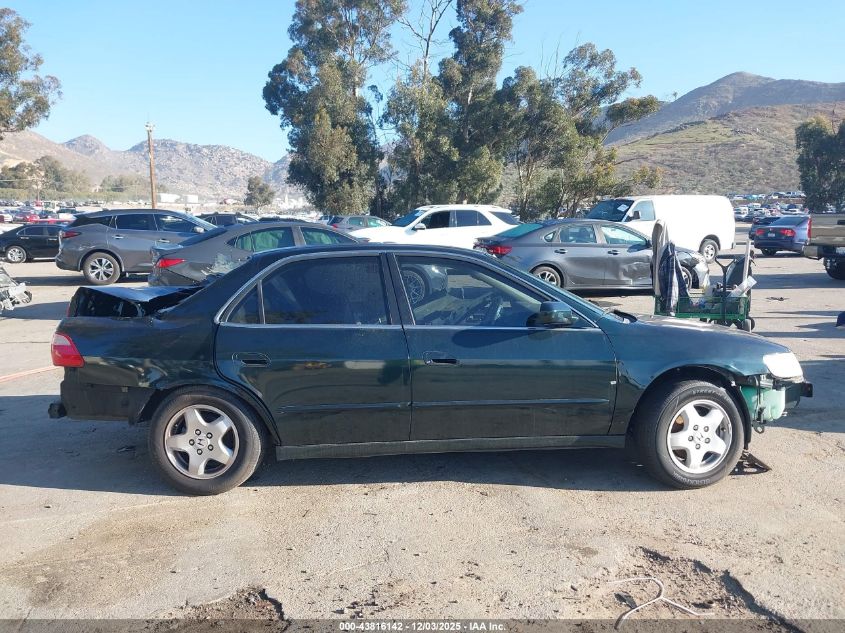 1998 Honda Accord Ex V6 VIN: 1HGCG1655WA003532 Lot: 43816142