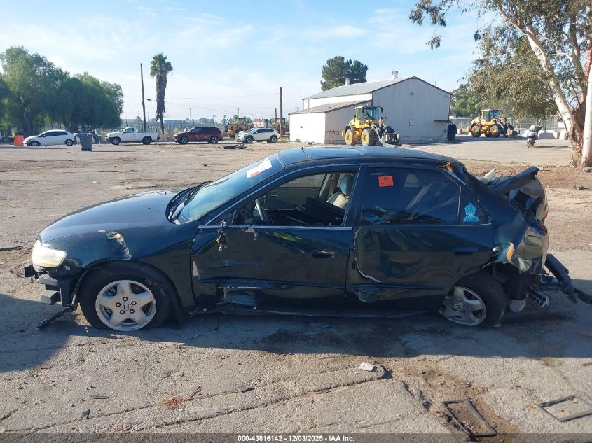 1998 Honda Accord Ex V6 VIN: 1HGCG1655WA003532 Lot: 43816142