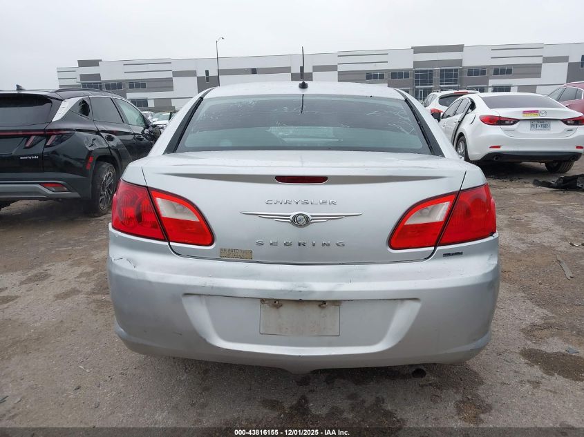 2010 Chrysler Sebring Touring VIN: 1C3CC4FB7AN100335 Lot: 43816155