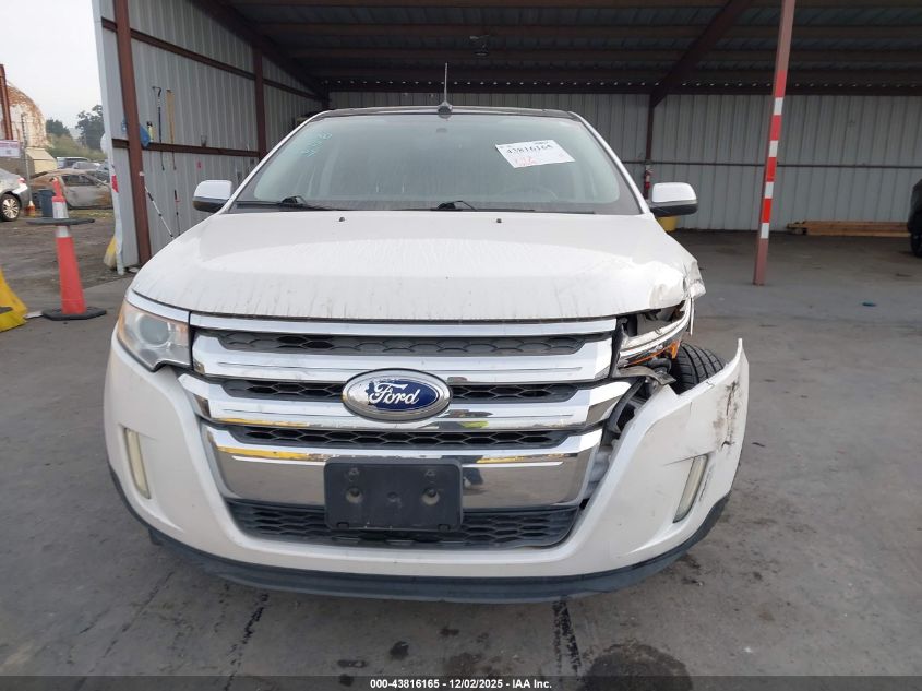 2013 Ford Edge Sel VIN: 2FMDK3J9XDBB12119 Lot: 43816165