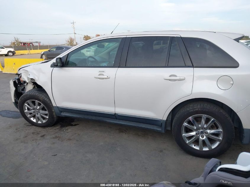 2013 Ford Edge Sel VIN: 2FMDK3J9XDBB12119 Lot: 43816165