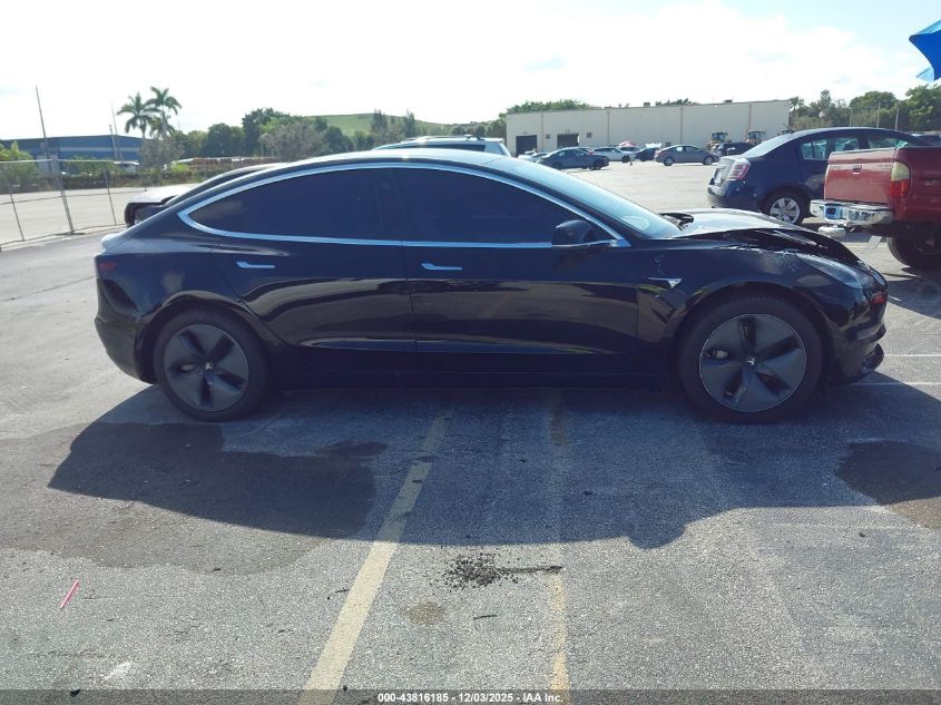 2020 Tesla Model 3 Standard Range Plus Rear-Wheel Drive/Standard Range Rear-Wheel Drive VIN: 5YJ3E1EAXLF797613 Lot: 43816185