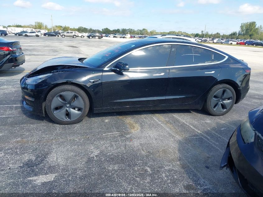 2020 Tesla Model 3 Standard Range Plus Rear-Wheel Drive/Standard Range Rear-Wheel Drive VIN: 5YJ3E1EAXLF797613 Lot: 43816185