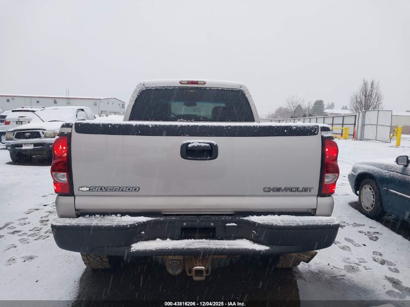 2005 Chevrolet Silverado 2500Hd Ls VIN: 1GCHK23275F829271 Lot: 43816206