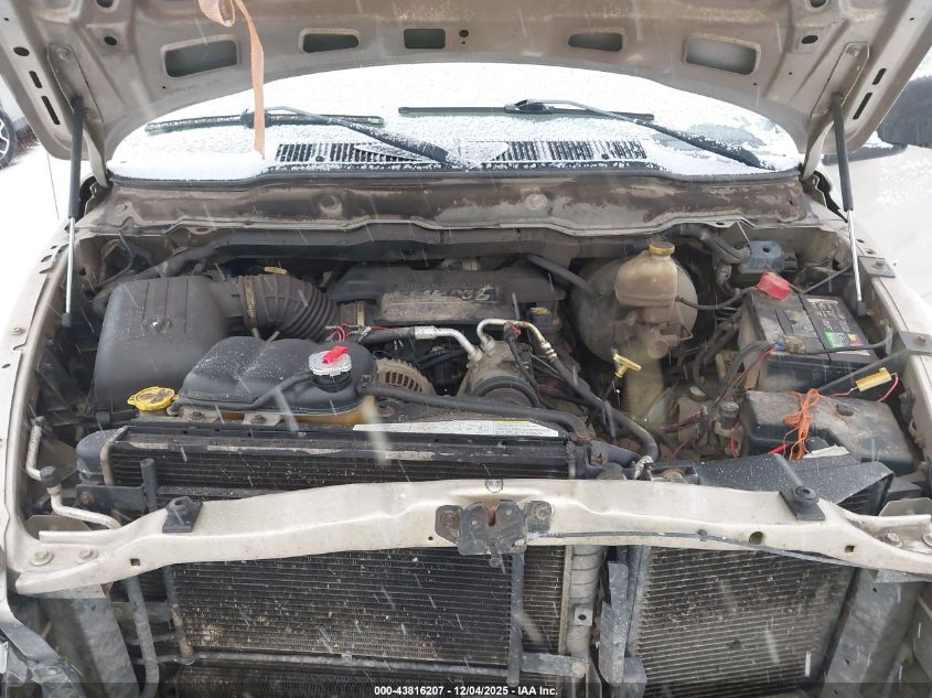 2003 Dodge Ram 2500 Slt/Laramie/St VIN: 1D7KU28D63J607296 Lot: 43816207