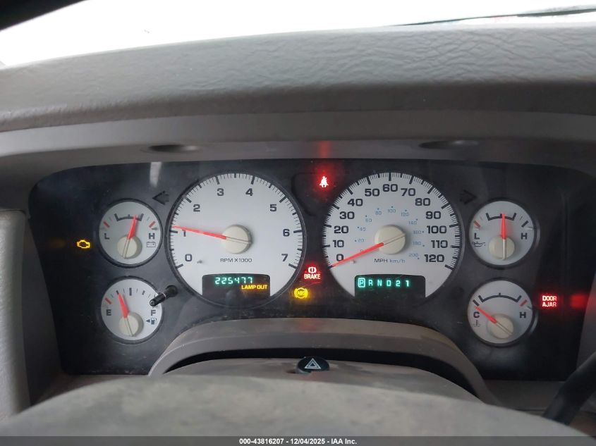 2003 Dodge Ram 2500 Slt/Laramie/St VIN: 1D7KU28D63J607296 Lot: 43816207