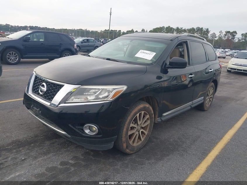 5N1AR2MM0EC610677 2014 NISSAN PATHFINDER photo no. 2