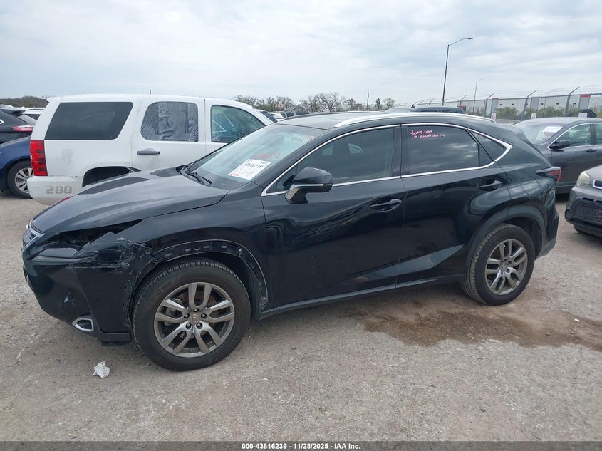 2016 Lexus Nx 200T VIN: JTJYARBZXG2043272 Lot: 43816239