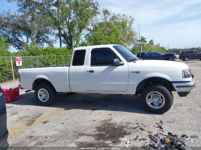 1995 Ford Ranger Super Cab VIN: 1FTCR14X0STA20749 Lot: 43816270