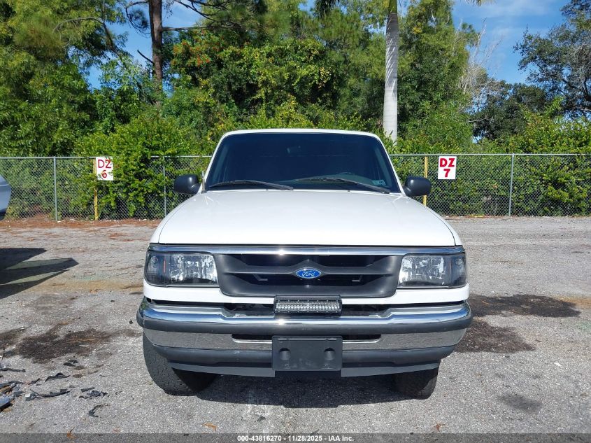 1995 Ford Ranger Super Cab VIN: 1FTCR14X0STA20749 Lot: 43816270