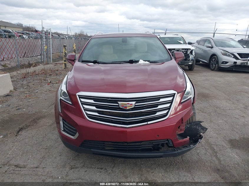 2017 Cadillac Xt5 Luxury VIN: 1GYKNDRS0HZ257988 Lot: 43816272