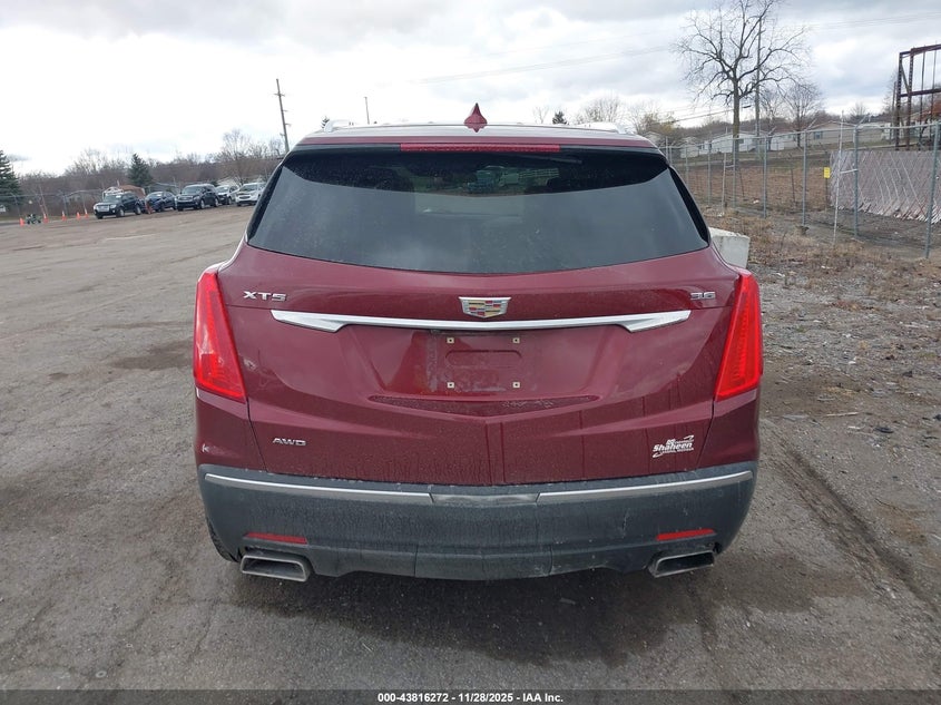2017 Cadillac Xt5 Luxury VIN: 1GYKNDRS0HZ257988 Lot: 43816272