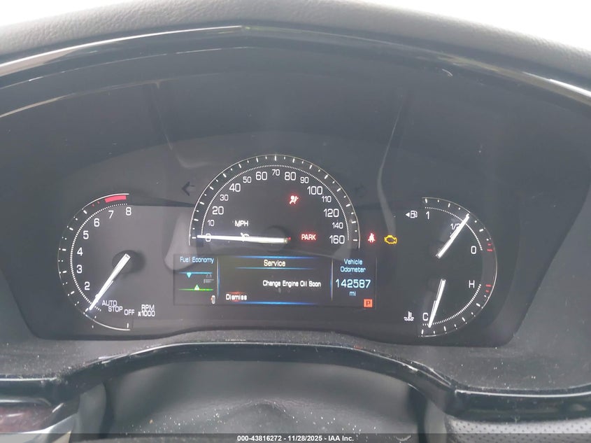 2017 Cadillac Xt5 Luxury VIN: 1GYKNDRS0HZ257988 Lot: 43816272