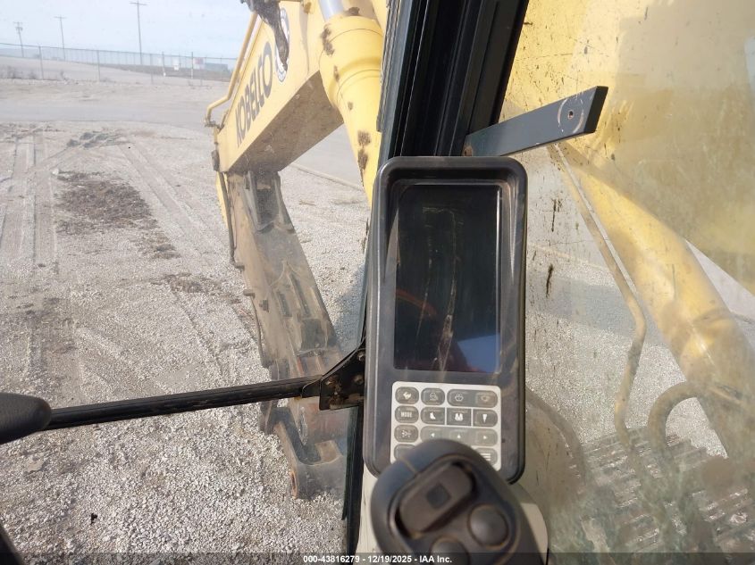 2019 Kobelco Excavator VIN: Y015605037 Lot: 43816279