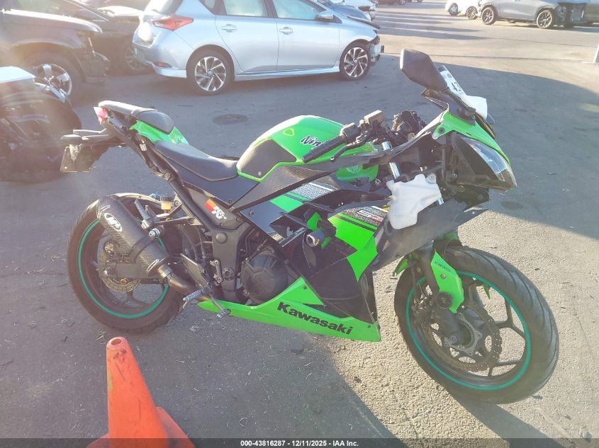 2013 Kawasaki Ex300 B VIN: JKAEX8B15DDA00447 Lot: 43816287