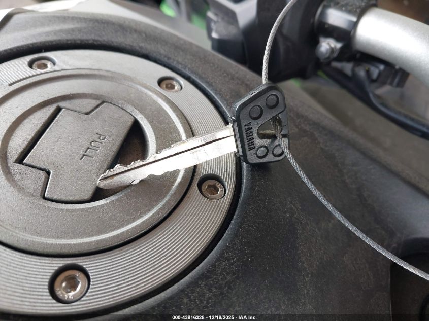 2025 Yamaha Mtn690 VIN: JYARM48E6SA000886 Lot: 43816328