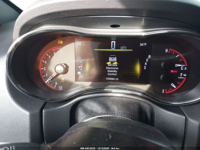 2018 Dodge Durango R/T Rwd VIN: 1C4SDHCT6JC495435 Lot: 43816332