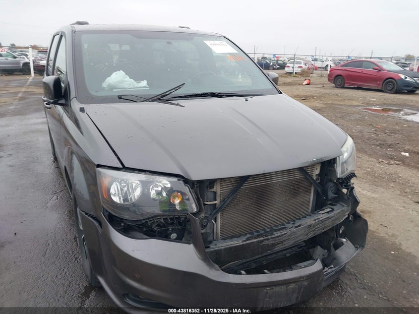 2018 Dodge Grand Caravan Gt VIN: 2C4RDGEG1JR202959 Lot: 43816352