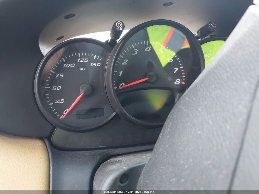 2002 Porsche Boxster VIN: WP0CA29852U622278 Lot: 43816356