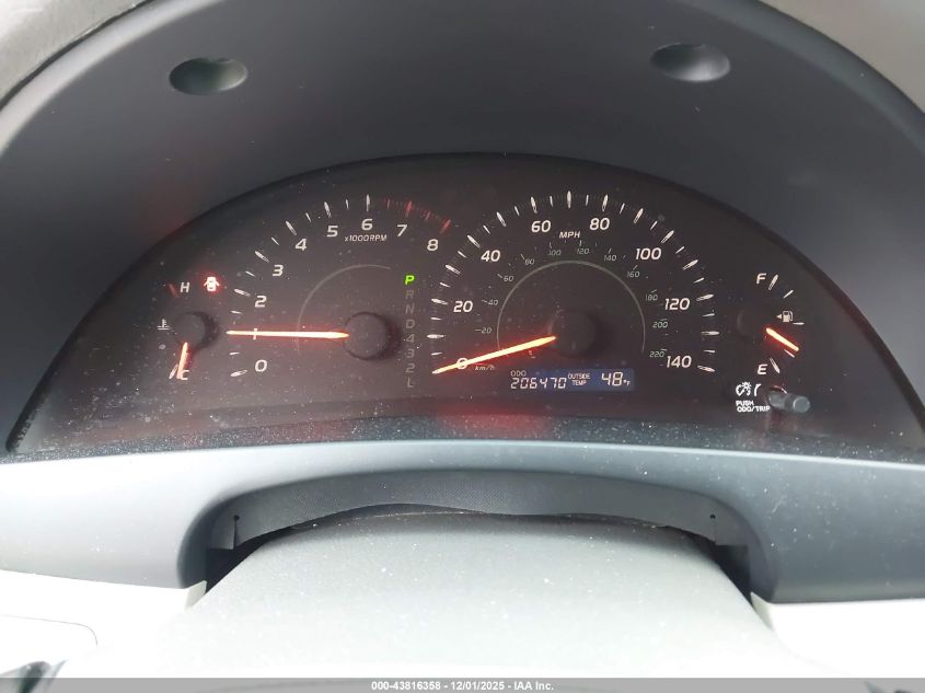 2007 Toyota Camry Le VIN: JTNBE46K873074880 Lot: 43816358