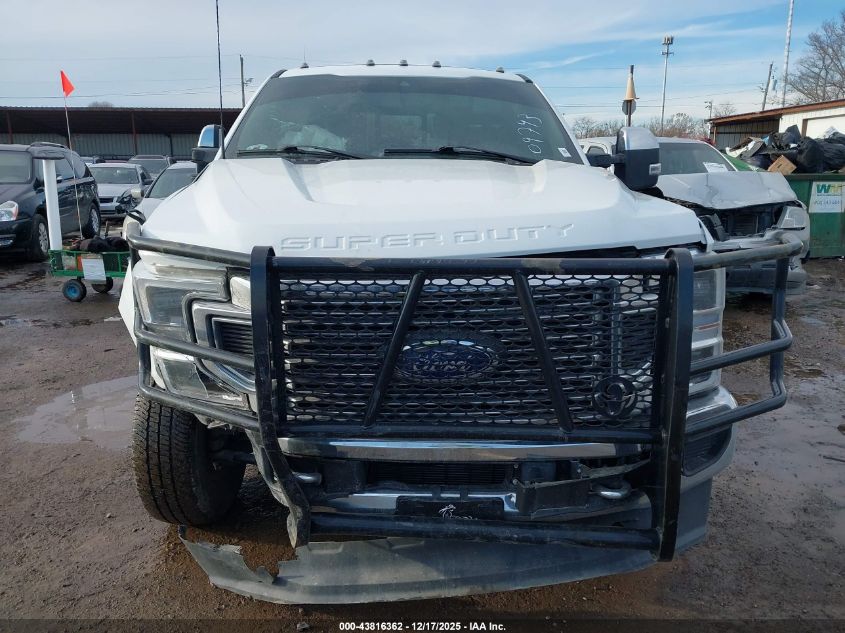 2022 Ford F-350 King Ranch VIN: 1FT8W3DT1NEG09793 Lot: 43816362