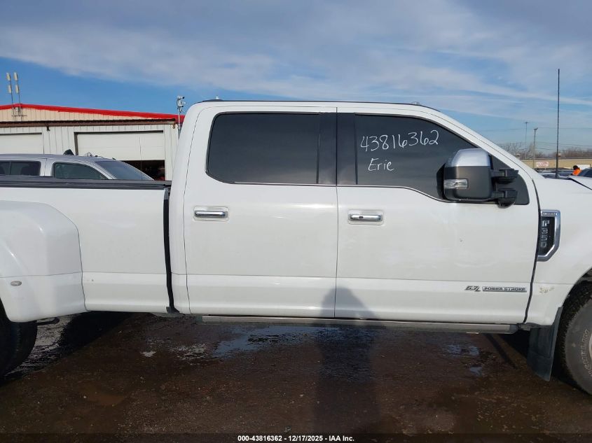 2022 Ford F-350 King Ranch VIN: 1FT8W3DT1NEG09793 Lot: 43816362