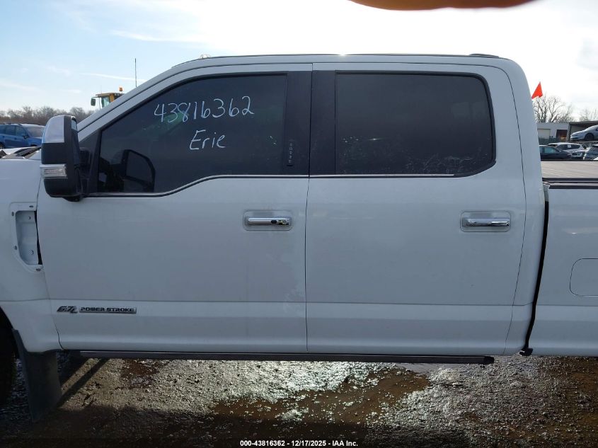 2022 Ford F-350 King Ranch VIN: 1FT8W3DT1NEG09793 Lot: 43816362