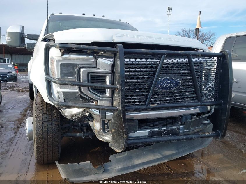 2022 Ford F-350 King Ranch VIN: 1FT8W3DT1NEG09793 Lot: 43816362