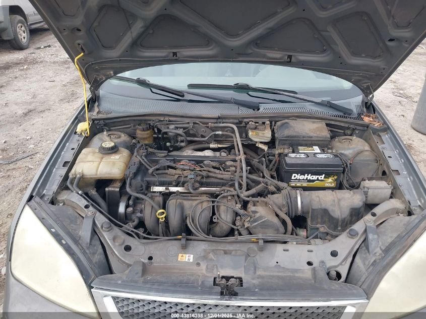 2005 Ford Focus Zx4 VIN: 1FAHP34N55W255419 Lot: 43816398