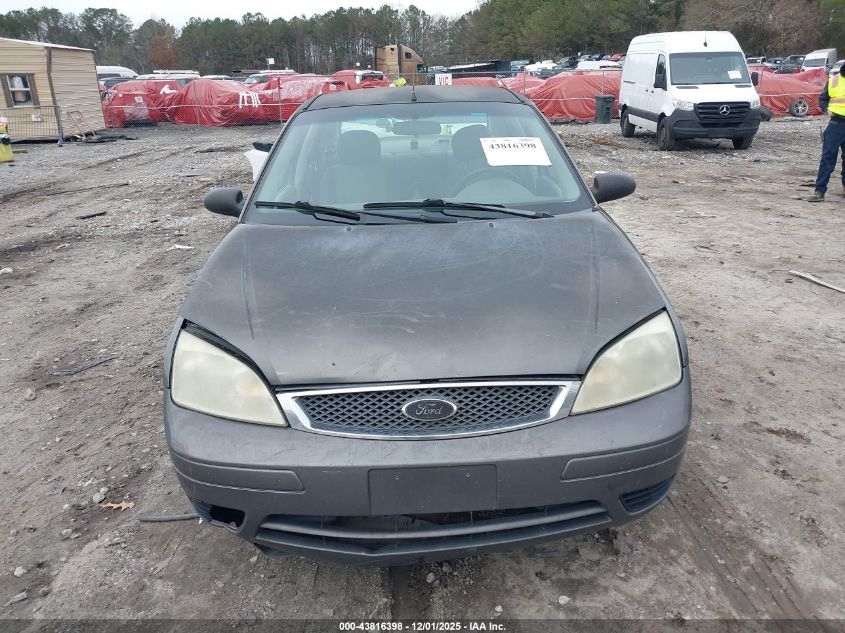 2005 Ford Focus Zx4 VIN: 1FAHP34N55W255419 Lot: 43816398