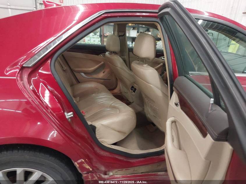 2011 Cadillac Cts Luxury VIN: 1G6DG5EY6B0123428 Lot: 43816472