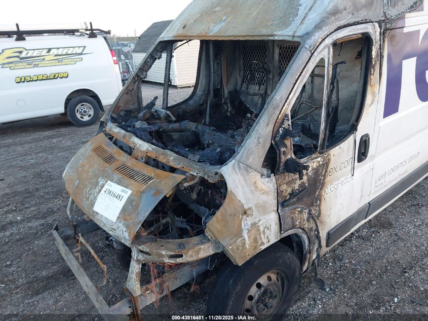 2018 Ram Promaster 2500 High Roof 159 Wb VIN: 3C6TRVDG2JE147556 Lot: 43816481