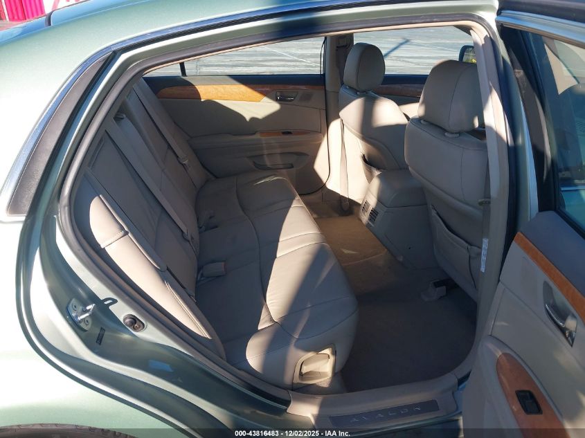 2006 Toyota Avalon Xls VIN: 4T1BK36B86U132935 Lot: 43816483