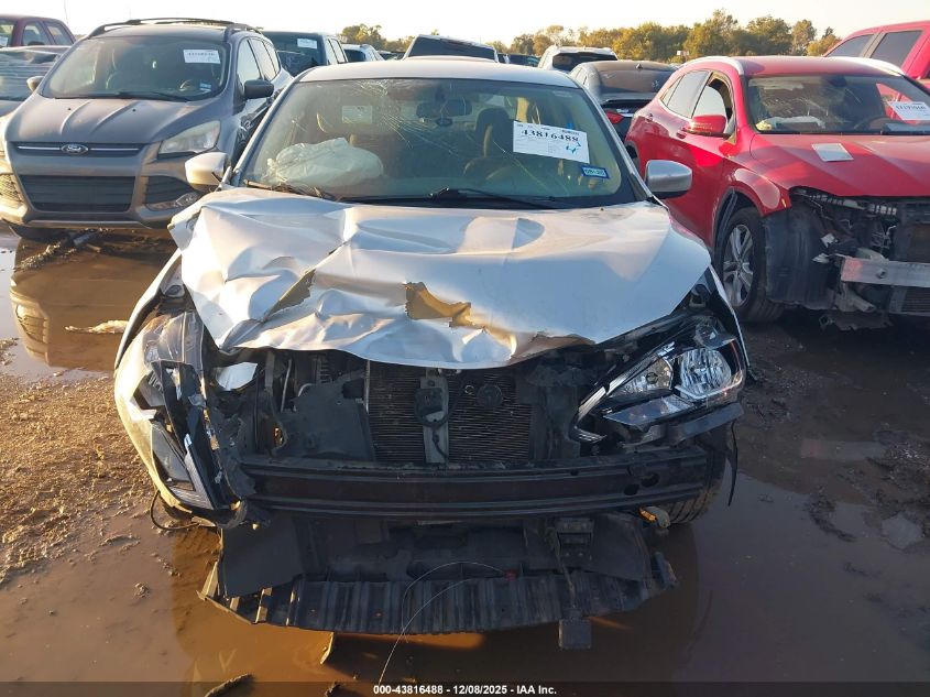 2019 Nissan Sentra Sv VIN: 3N1AB7AP6KY416391 Lot: 43816488